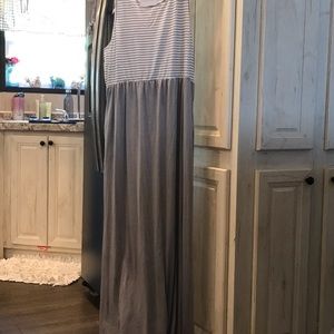 Ladies plus size maxi dress